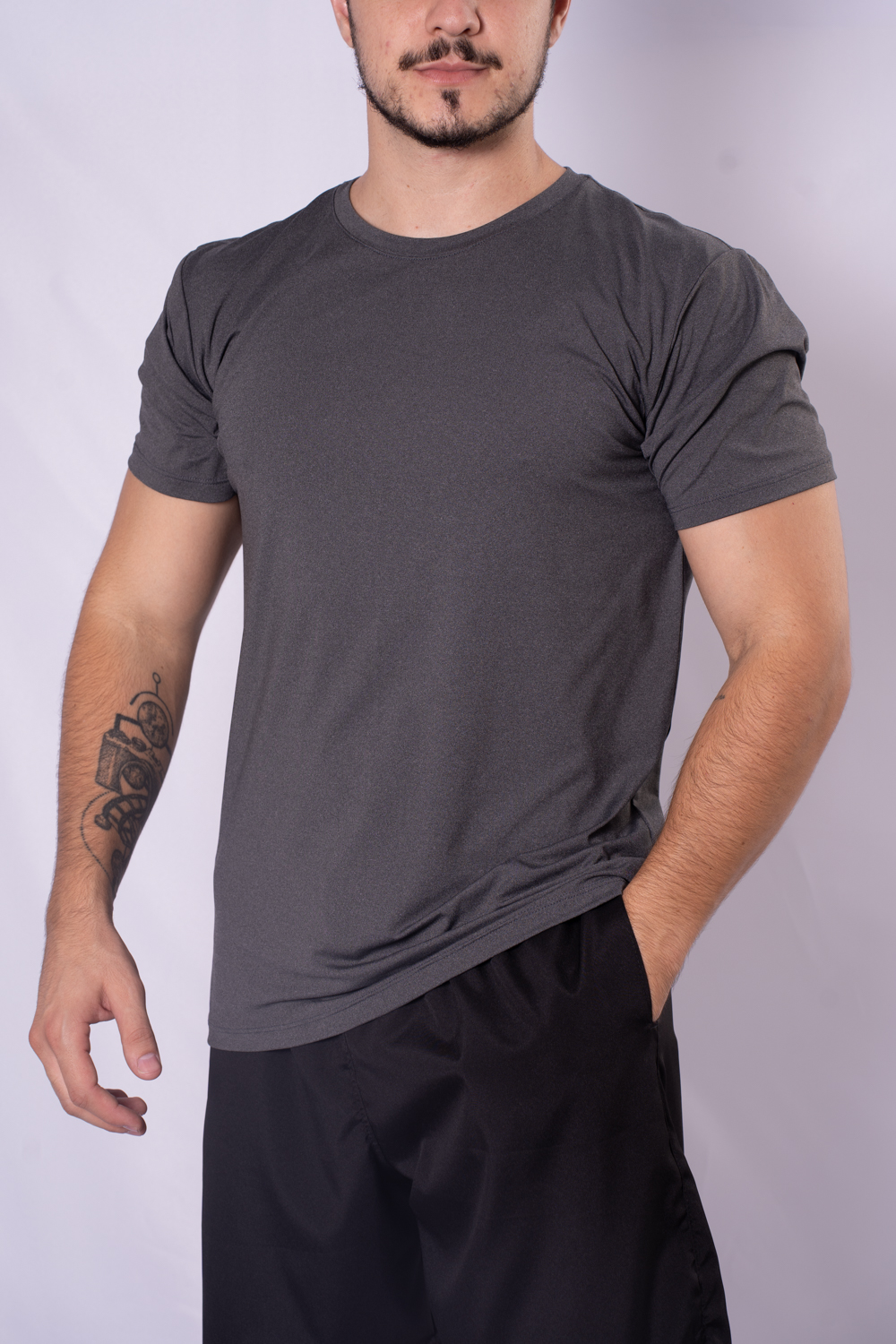 Camiseta Mescla Slim